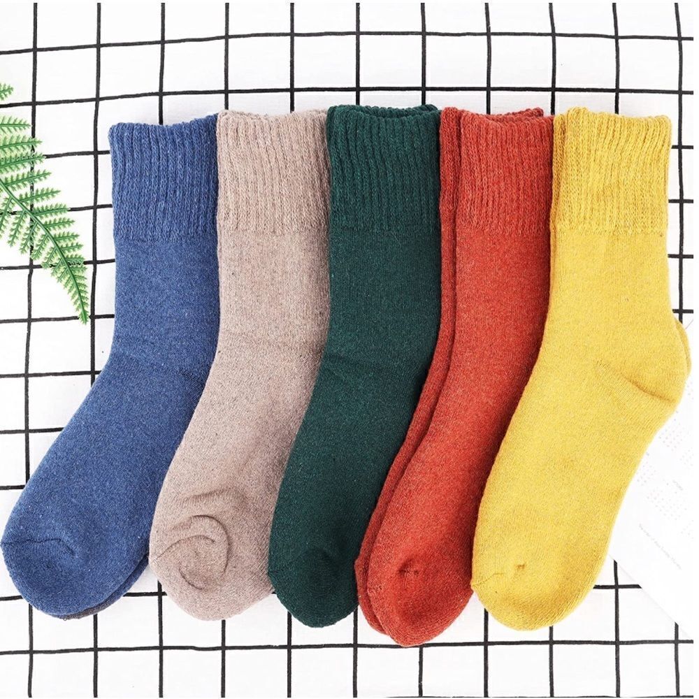 Multi-colored socks  
